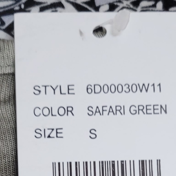 Safari water print tie dye,mesh fringed bell sleeves boho bohemian cottagecore - Picture 4 of 9